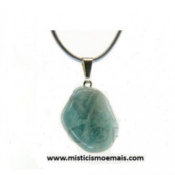 Pingente - Água Marina Rolado